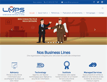 Tablet Screenshot of lmps-group.com